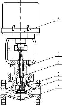 電動調(diào)節(jié)閥結(jié)構(gòu)圖片