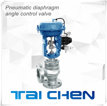 氣動薄膜角型調節閥圖片
