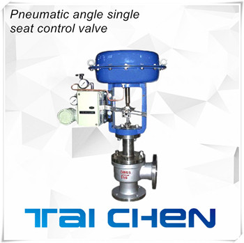 氣動角式單座調(diào)節(jié)閥圖片