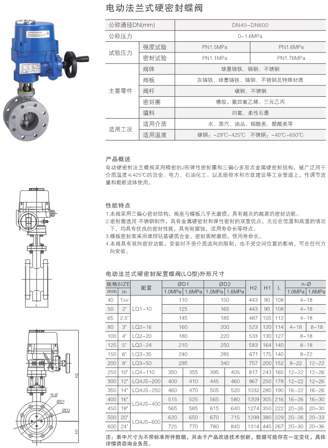 防爆電動(dòng)硬密封法蘭蝶閥