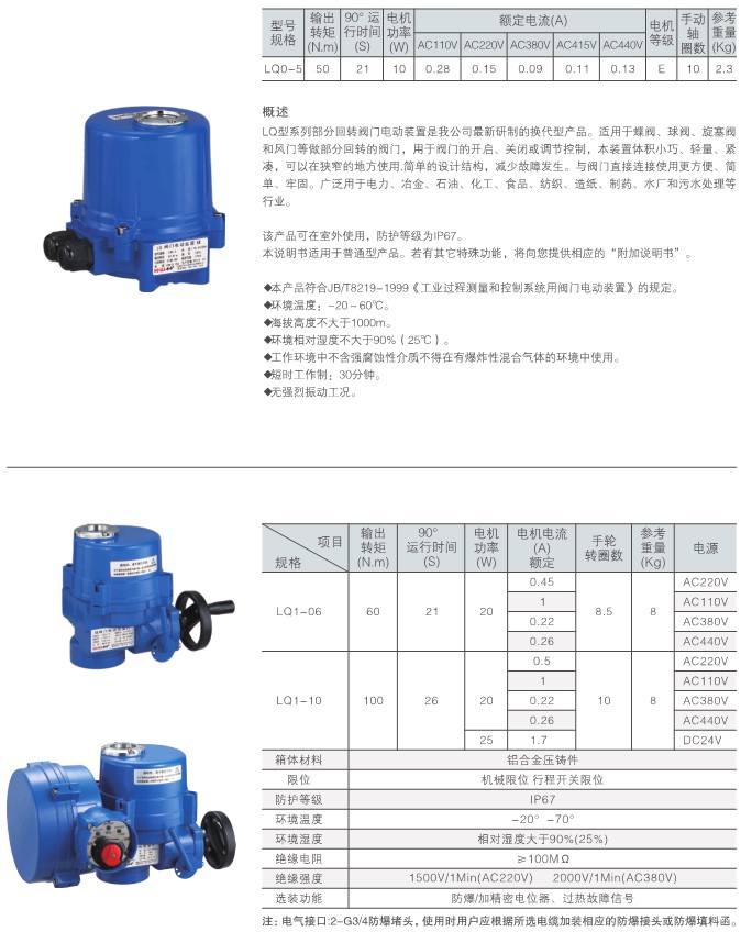 防爆電動執(zhí)行器