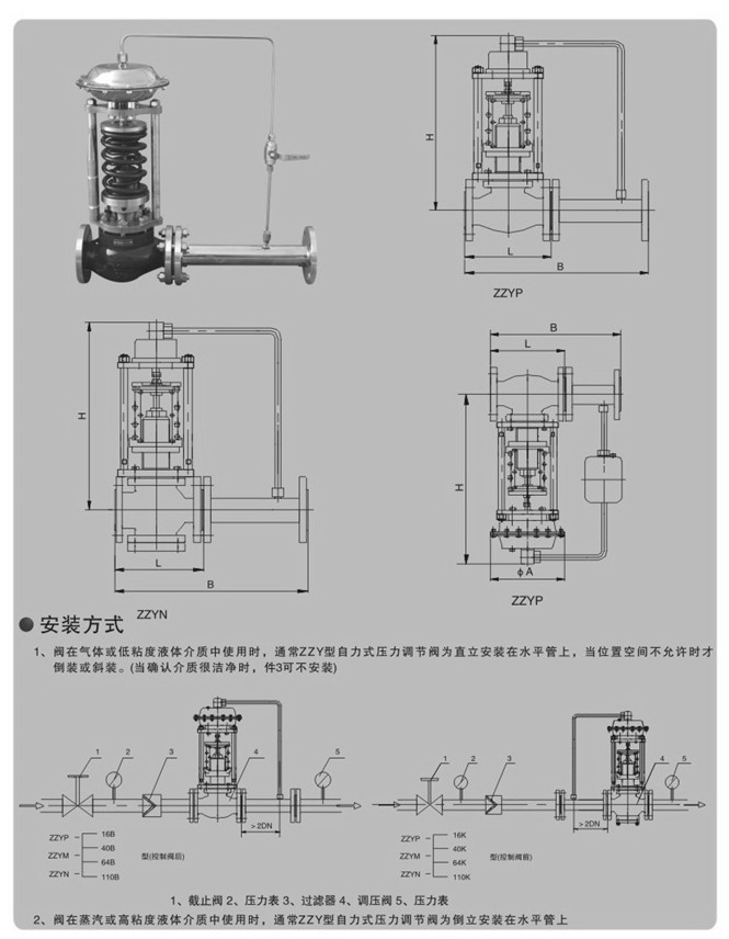 蒸汽調(diào)節(jié)閥安裝圖